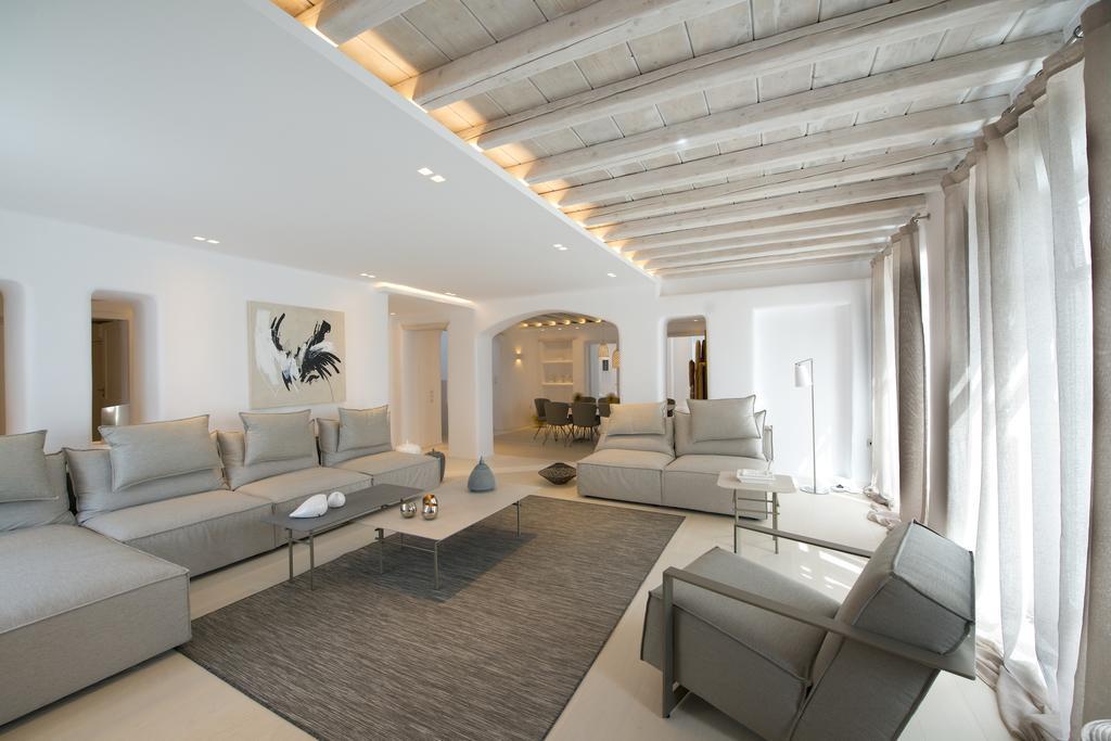 Diles Villas & Suites Mykonos Tourlos Bagian luar foto