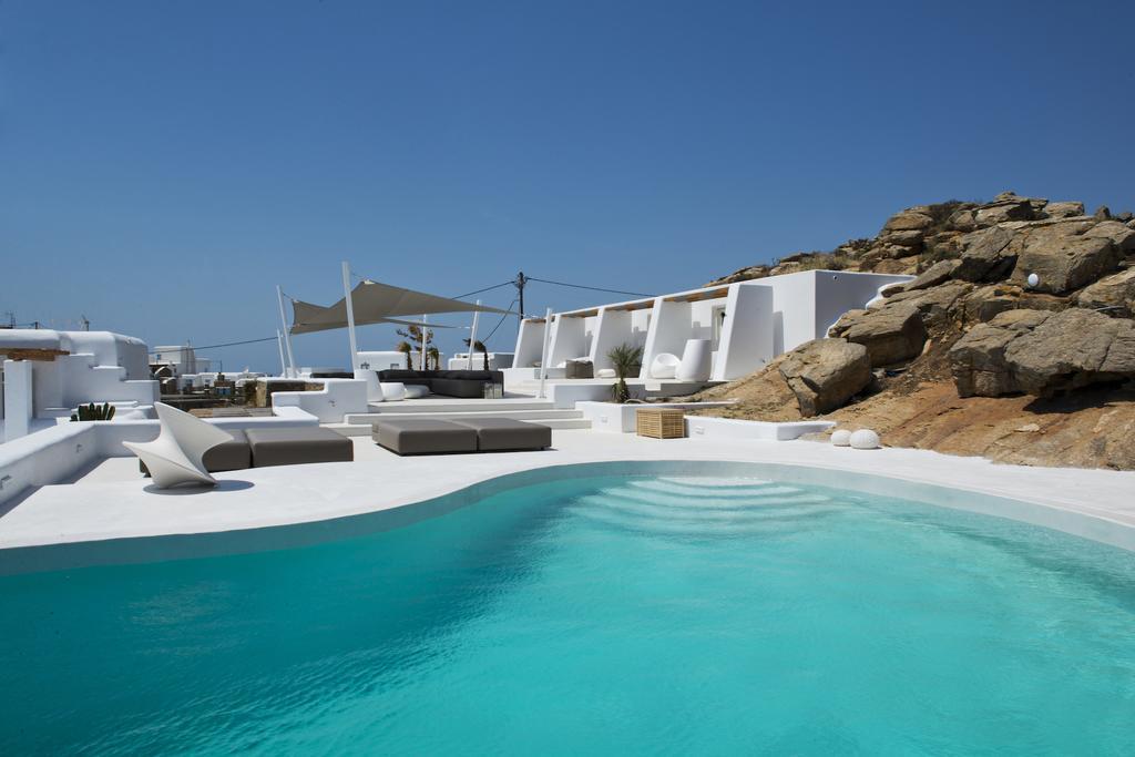 Diles Villas & Suites Mykonos Tourlos Bagian luar foto