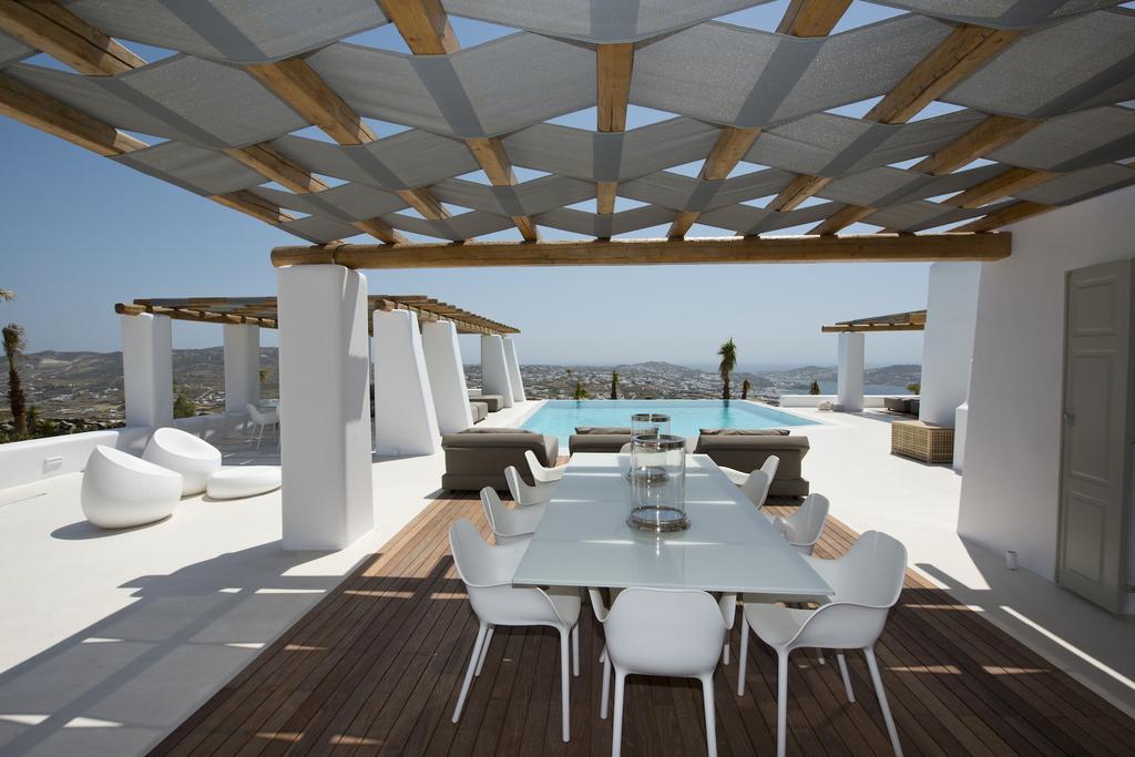 Diles Villas & Suites Mykonos Tourlos Bagian luar foto