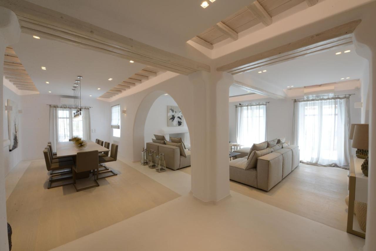 Diles Villas & Suites Mykonos Tourlos Bagian luar foto